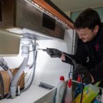 visible pipe repair