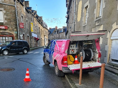 intervention débouchage Guingamp