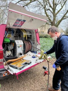 intervention débouchage canalisation Cholet