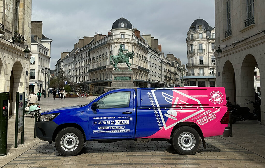 Pick Up Débouchage Intervention Orléans