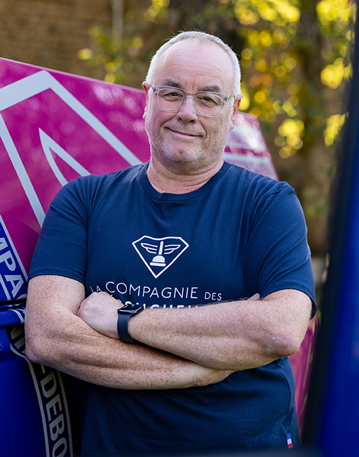 Portrait de Philippe Montigny, déboucheur de canalisation au nord du Pas-de-Calais