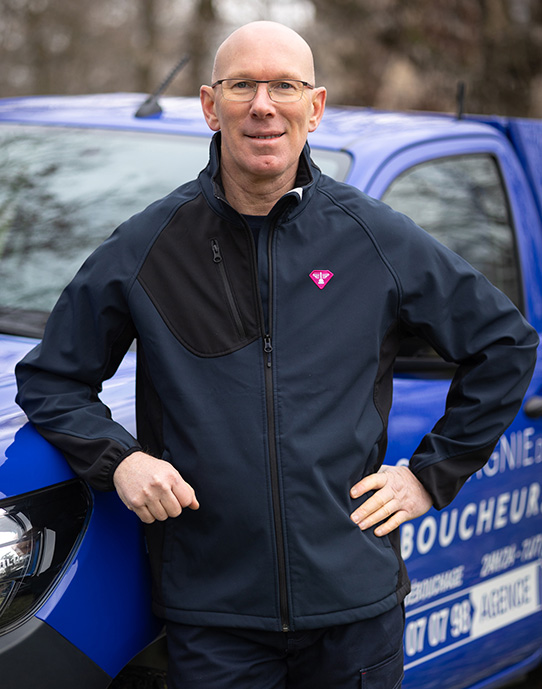 Portrait de Laurent, déboucheur de canalisation sur le secteur d'Angers