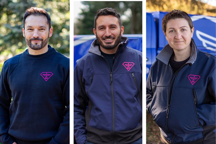 Portraits des déboucheurs du département de l'Isère