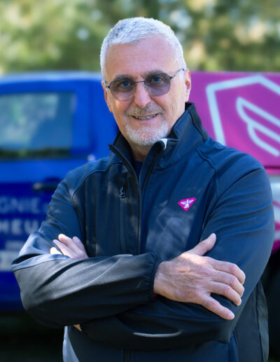 Portrait de Franck, nouveau déboucheur sur le secteur de Troyes dans l'Aube, ainsi que vers Chaumont (52)