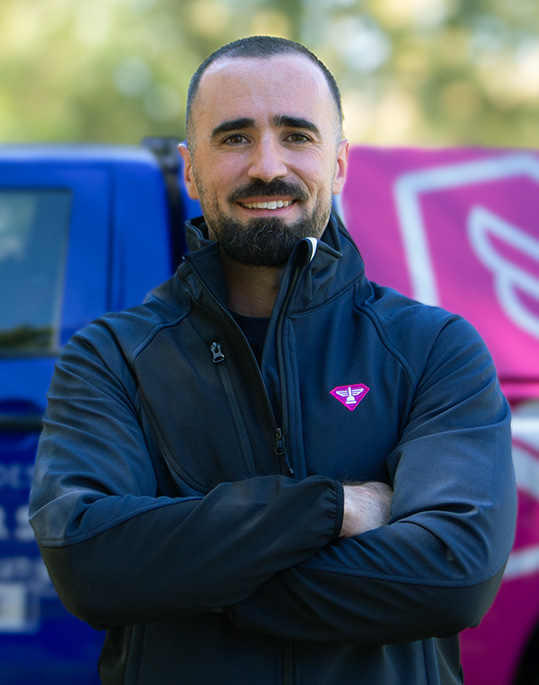 Portrait d'Arnold, nouveau déboucheur sur le secteur de Troyes dans l'Aube, ainsi que vers Chaumont (52)