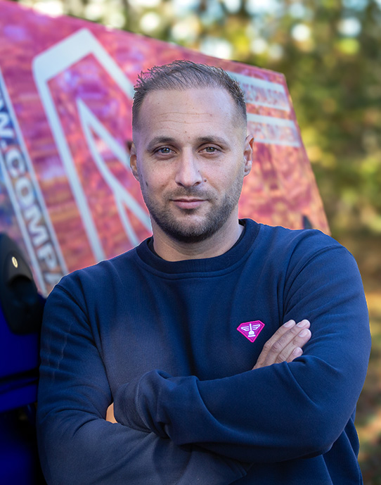 portrait de Michaël, déboucheur sur le secteur de Marseille et Aubagne